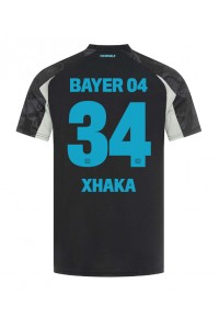 Fotbalové Dres Bayer Leverkusen Granit Xhaka #34 Třetí Oblečení 2024-25 Krátký Rukáv